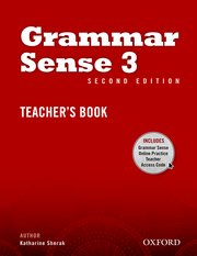 GRAMMAR SENSE 3 TEACHER'S BOOK WITH ONLINE PRACTICE ACCESS CODE CARD 2E