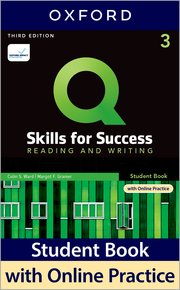Q SKILLS FOR SUCCESS 3E: LEVEL 3 READING & WRITING SB WITH IQ ONLINE PRACTICE PA
